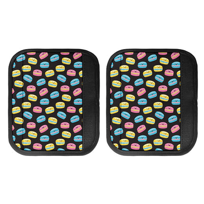 Happy Macarons Pattern Print Handle Covers
