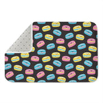 Happy Macarons Pattern Print Indoor Door Mat