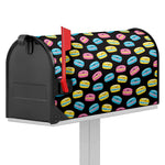 Happy Macarons Pattern Print Mailbox Cover