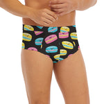 Happy Macarons Pattern Print Men's Briefs