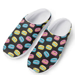 Happy Macarons Pattern Print Mesh Casual Shoes