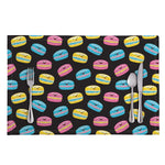 Happy Macarons Pattern Print Placemat