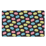 Happy Macarons Pattern Print Polyester Doormat