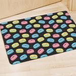 Happy Macarons Pattern Print Polyester Doormat