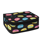 Happy Macarons Pattern Print Small Lunch Bag