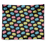 Happy Macarons Pattern Print Tapestry