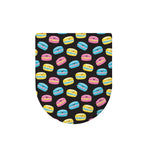 Happy Macarons Pattern Print Toilet Lid Cover