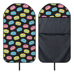 Happy Macarons Pattern Print Waterproof Car Seat Cover