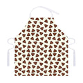 Happy Poop Pattern Print Adjustable Apron