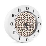 Happy Poop Pattern Print Alarm Clock