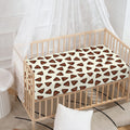 Happy Poop Pattern Print Baby Crib Sheet