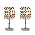 Happy Poop Pattern Print Bar Stool Covers