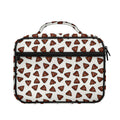 Happy Poop Pattern Print Briefcase Bible Bag