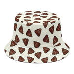 Happy Poop Pattern Print Bucket Hat
