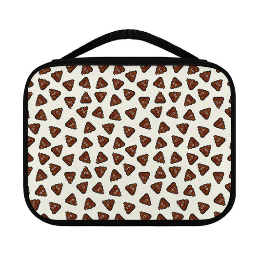 Happy Poop Pattern Print Classic Bible Case