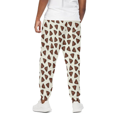 Happy Poop Pattern Print Cotton Pants