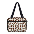 Happy Poop Pattern Print Double Strap Bible Bag
