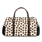 Happy Poop Pattern Print Duffle Bag