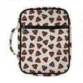 Happy Poop Pattern Print Front Pocket Bible Bag