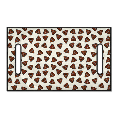 Happy Poop Pattern Print Golf Cart Seat Cover