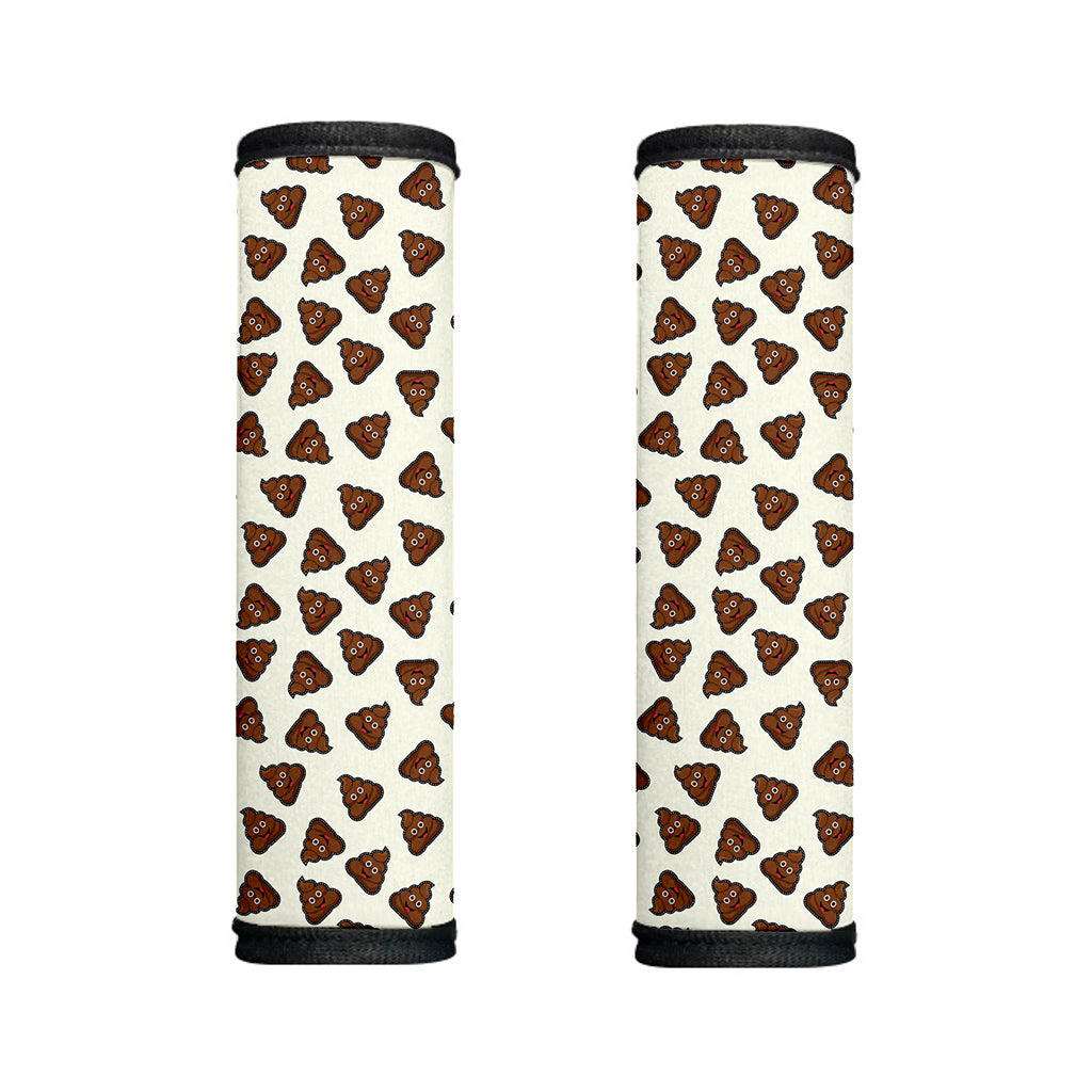 Happy Poop Pattern Print Handle Covers