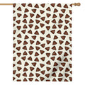 Happy Poop Pattern Print House Flag