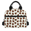 Happy Poop Pattern Print Insulated Lunch Bag