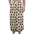 Happy Poop Pattern Print Lantern Pants