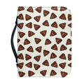 Happy Poop Pattern Print Leather Bible Cover