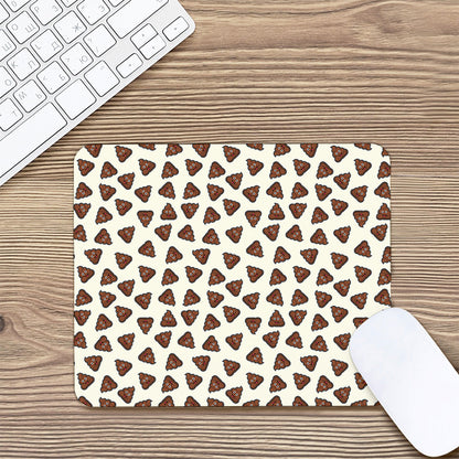 Happy Poop Pattern Print Mouse Pad