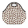 Happy Poop Pattern Print Neoprene Lunch Bag