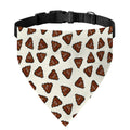 Happy Poop Pattern Print Over The Collar Dog Bandana