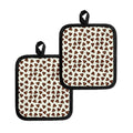 Happy Poop Pattern Print Pot Holders