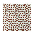Happy Poop Pattern Print Silk Bandana