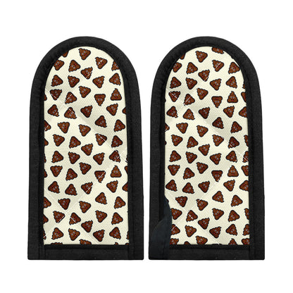 Happy Poop Pattern Print Skillet Handle Cover