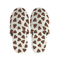 Happy Poop Pattern Print Slippers