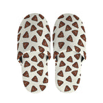Happy Poop Pattern Print Slippers
