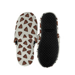 Happy Poop Pattern Print Slippers