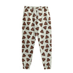 Happy Poop Pattern Print Sweatpants