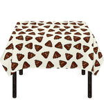 Happy Poop Pattern Print Tablecloth