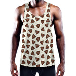 Happy Poop Pattern Print Training Tank Top