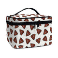 Happy Poop Pattern Print Travel Makeup Bag