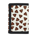 Happy Poop Pattern Print Trifold Wallet
