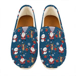 Happy Santa Claus Pattern Print Casual Shoes