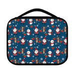 Happy Santa Claus Pattern Print Classic Bible Case