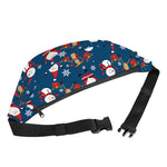 Happy Santa Claus Pattern Print Fanny Pack