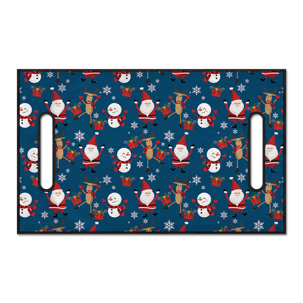 Happy Santa Claus Pattern Print Golf Cart Seat Cover