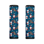 Happy Santa Claus Pattern Print Handle Covers