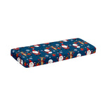 Happy Santa Claus Pattern Print Piano Keyboard Cover