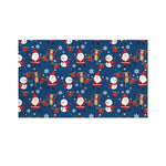 Happy Santa Claus Pattern Print Polyester Flag